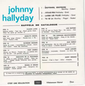 SP Johnny Hallyday: Souvenirs, Souvenirs LTD | CLR