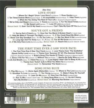 2CD Johnny Mathis: Love Story/You've Got A Friend/The First Time Ever (I Saw Your Face)/Song Sung Blue