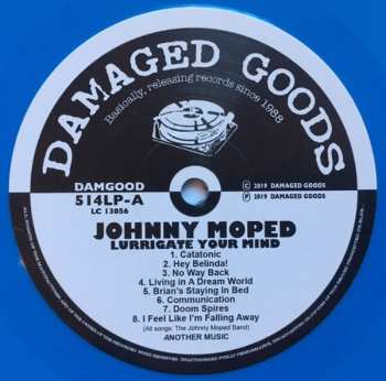 LP Johnny Moped: Lurrigate Your Mind LTD | CLR