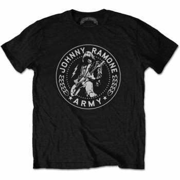 Merch Johnny Ramone: Maglietta Army Seal 
