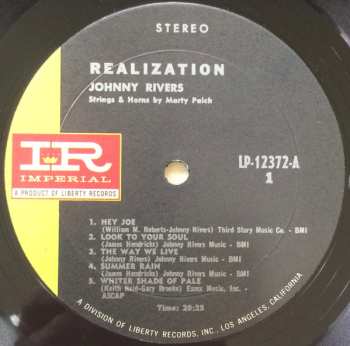 LP Johnny Rivers: Realization