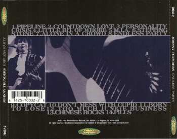 CD Johnny Thunders: Endless Party