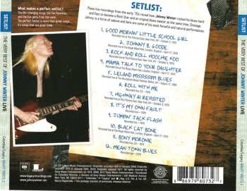 CD Johnny Winter: Setlist: The Very Best Of Johnny Winter Live