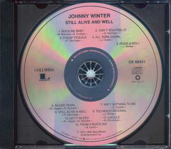 CD Johnny Winter: Still Alive And Well