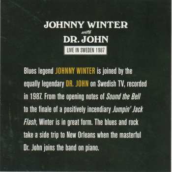 CD Dr. John: Live In Sweden 1987