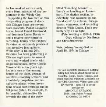 CD Johnny Young: Chicago Blues