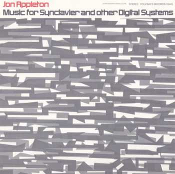 Album Jon Appleton: Music For Synclavier And Other Digital Systems
