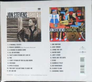 2CD/Set di cofanetti Jon Stevens: Testify! DLX | DIGI