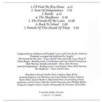 CD Jon & Vangelis: The Friends Of Mr. Cairo