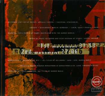 CD Jonas Hellborg: Temporal Analogues Of Paradise