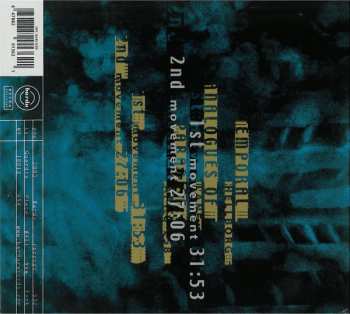 CD Jonas Hellborg: Temporal Analogues Of Paradise