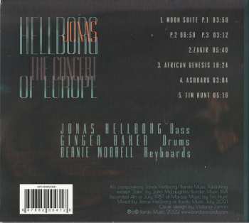 CD Jonas Hellborg: The Concert Of Europe