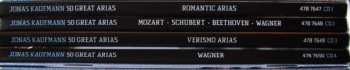 4CD/Set di cofanetti Jonas Kaufmann: 50 Great Arias