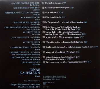 4CD/Set di cofanetti Jonas Kaufmann: 50 Great Arias