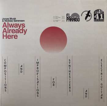 LP Jonas Munk: Always Already Here LTD
