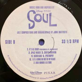 LP Jonathan Batiste: Music From And Inspired By Disney Pixar Soul