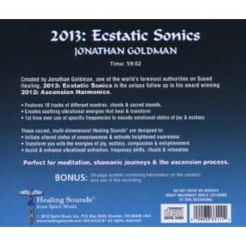 CD Jonathan Goldman: 2013: Ecstatic Sonics