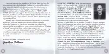 CD Jonathan Goldman: Merkaba Of Sound