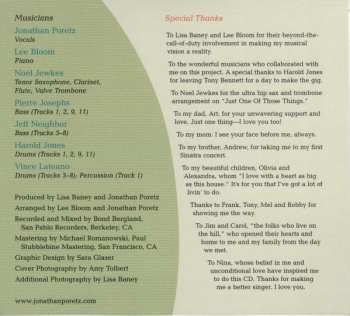 CD Jonathan Poretz: A Lot Of Livin' To Do