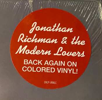 LP Jonathan Richman & The Modern Lovers: Jonathan Richman & The Modern Lovers CLR