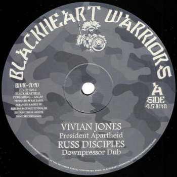 Album Jones,vivian / Prince Alla / Russ D: President Apartheid