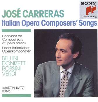 CD José Carreras: Italian Opera Composers' Songs