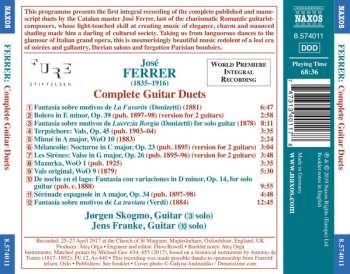 CD Jørgen Skogmo: Complete Guitar Duets