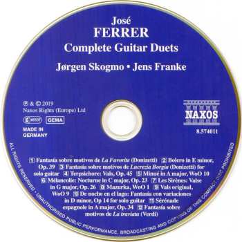 CD Jørgen Skogmo: Complete Guitar Duets