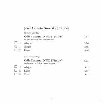 CD The Harmonious Society Of Tickle-Fiddle Gentlemen: Concertos Of Josef Guretzky