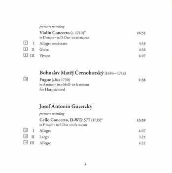 CD The Harmonious Society Of Tickle-Fiddle Gentlemen: Concertos Of Josef Guretzky