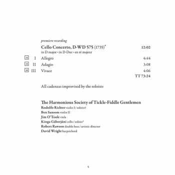 CD The Harmonious Society Of Tickle-Fiddle Gentlemen: Concertos Of Josef Guretzky