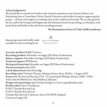 CD The Harmonious Society Of Tickle-Fiddle Gentlemen: Concertos Of Josef Guretzky