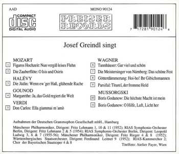 CD Josef Greindl: Josef Greindl