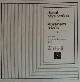 2LP/Set di cofanetti Josef Mysliveček: Abrahám A Izák (2xLP + BOX + BOOKLET)