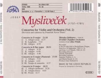 CD Libor Pešek: Violin Concertos Vol. 2