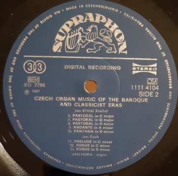 LP Jan Hora: Organ Works (90 2)