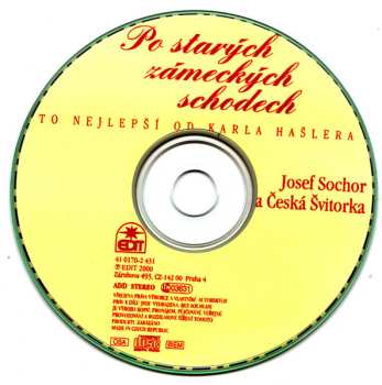 CD Švitorka: Po Starých Zámeckých Schodech (To Nejlepší Od Karla Hašlera)