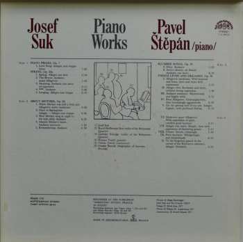 2LP/Set di cofanetti Josef Suk: Piano Works