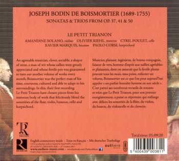 CD Joseph Bodin De Boismortier: Sonatas & Trios