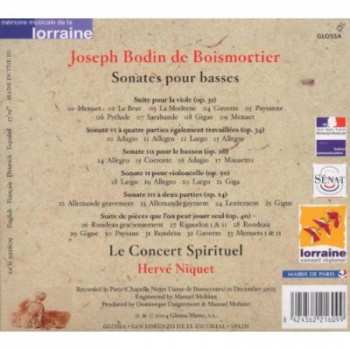 CD Hervé Niquet: Sonates Pour Basses