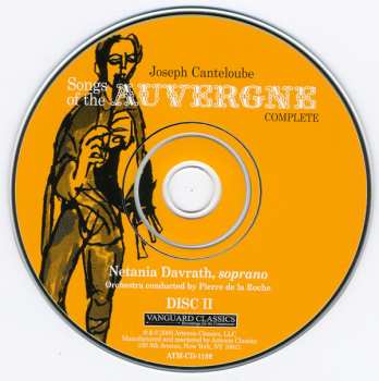 2CD Joseph Canteloube: Songs Of The Auvergne