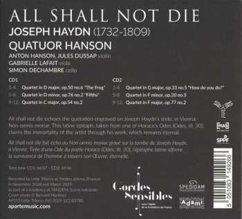 2CD Joseph Haydn: All Shall Not Die