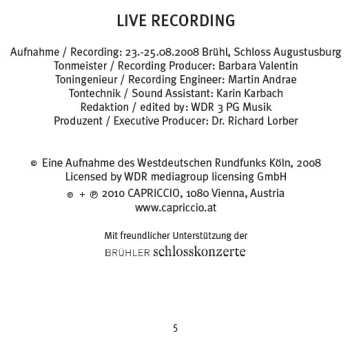 2CD/Set di cofanetti Joseph Haydn: Applausus (Jubilaeum Virtutis Palatium), Kantate, Hob XXIVa:6