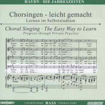 2CD Joseph Haydn: Chorsingen Leicht Gemacht: Haydn, Die Jahreszeiten (bass)