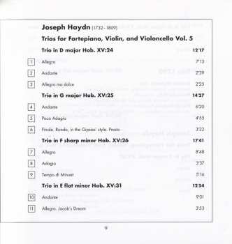 9CD/Set di cofanetti Joseph Haydn: Complete Piano Trios