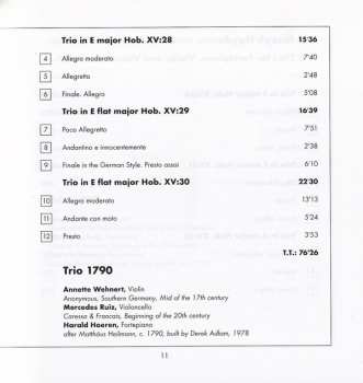 9CD/Set di cofanetti Joseph Haydn: Complete Piano Trios