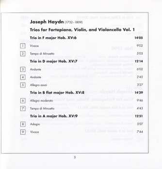 9CD/Set di cofanetti Joseph Haydn: Complete Piano Trios