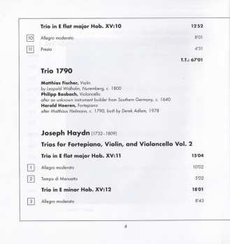 9CD/Set di cofanetti Joseph Haydn: Complete Piano Trios