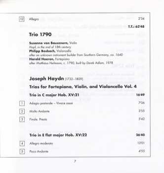 9CD/Set di cofanetti Joseph Haydn: Complete Piano Trios