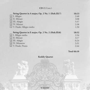 25CD/Set di cofanetti Joseph Haydn: The Complete String Quartets